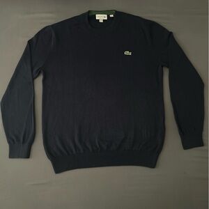 Lacoste Men's Dark Blue Crewneck Sweater